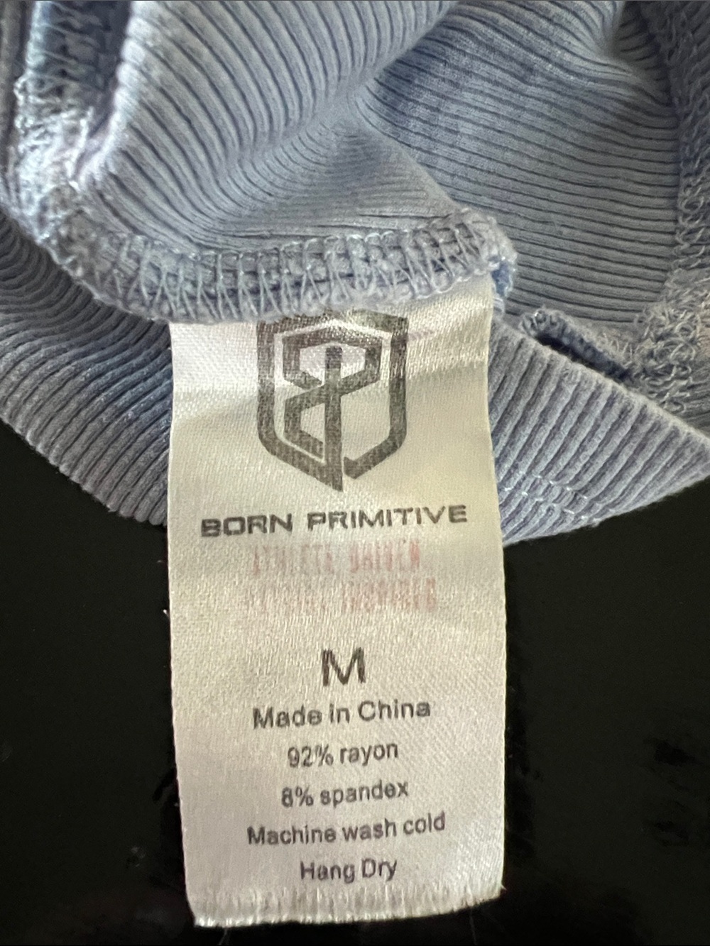 Born Primitive White Ribbed Cropped Tank - Picture 5 of 7
